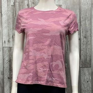 Athleta Organic Daily Camo Crew Tee [553]